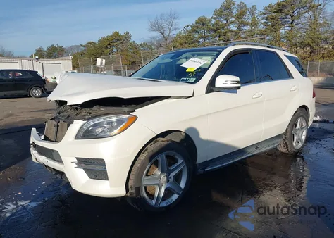 2014 Mercedes-Benz Ml 550 4Matic from USA, damaged, VIN 4JGDA7DB1EA275344